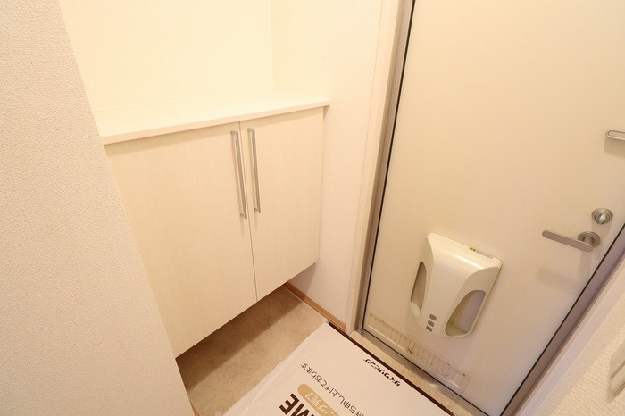 クラシオン Bの玄関|シューズボックス
