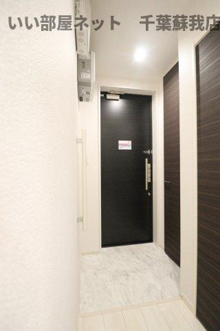シャルムの玄関|ゆったりとした玄関です