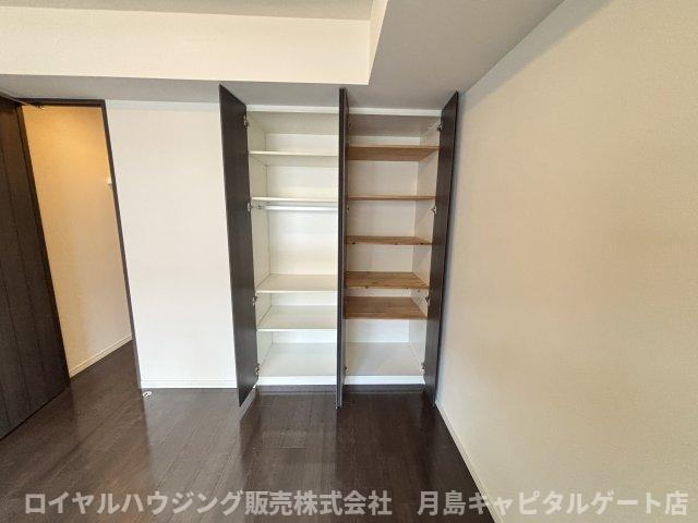 収納がクローゼット・WICと2箇所あります。