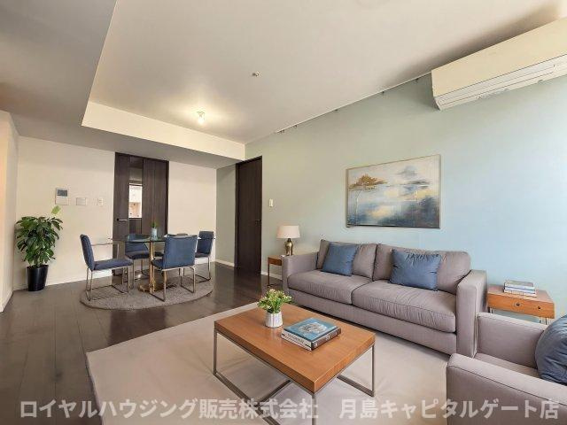 約11.6帖のリビング・ダイニング
本画像はCG作成しており、実際に現地に家具は置かれておりません。また、価格に家具は含まれておりません。