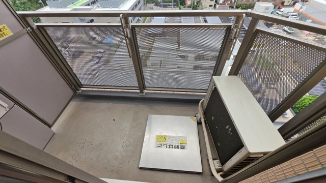 スカイコート初台のバルコニー