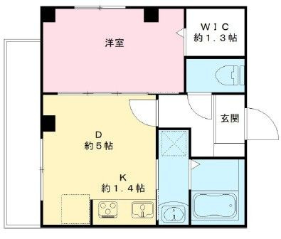 グランドグレース神楽坂の間取り|間取りです。