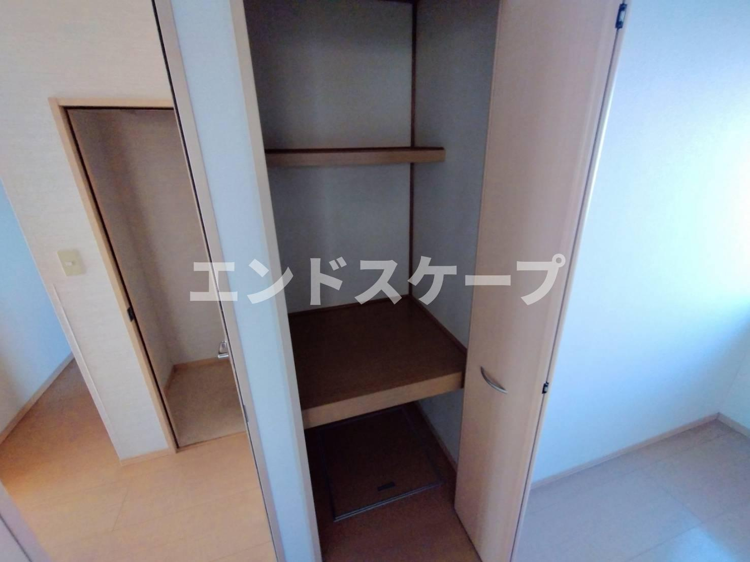 メゾンプレジール　Aの収納|高崎、前橋エリアのお部屋探しはエンドスケープまで！お客様の理想お聞かせ下さい♪