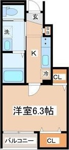 DAICOROⅡの間取り|※現地は反転タイプです※