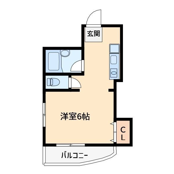 牛瀧ビルの間取り
