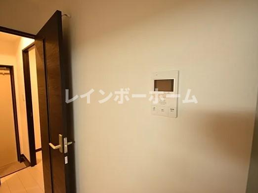 特典：仲介手数料が無料です!!のセキュリティ|モニター付きインターホンです
※別部屋参考写真
