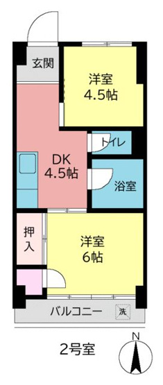 【間取り】 | 飛鳥ビル(アスカビル)