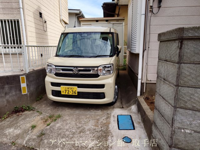 戸頭公園戸建の駐車場
