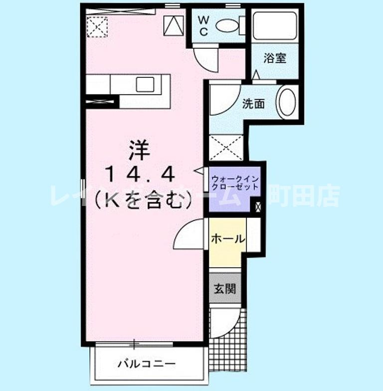 ピュアⅡ※初期費用分割あと払いサービス利用可能物件の間取り