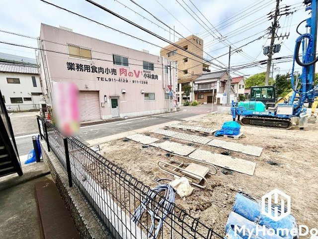 北区清水2丁目の前面道路含む現地写真