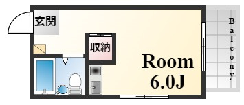 ステュディオアッシュの間取り