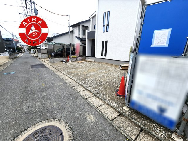 福岡市城南区樋井川4丁目第13-1棟（1号棟）の外観：施工例|駐車場になります。