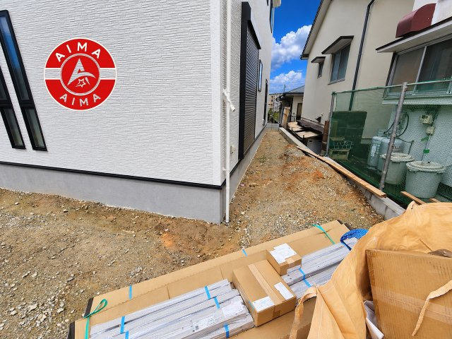 福岡市城南区樋井川4丁目第13-1棟（1号棟）の庭|お庭で自由な時間を過ごせます。
