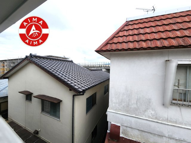 福岡市城南区樋井川4丁目第13-1棟（1号棟）の外観：施工例|窓から緑が見える物件も魅力的です。
