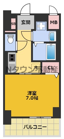 【間取り】 | S-RESIDENCE浄心East | 間取りです