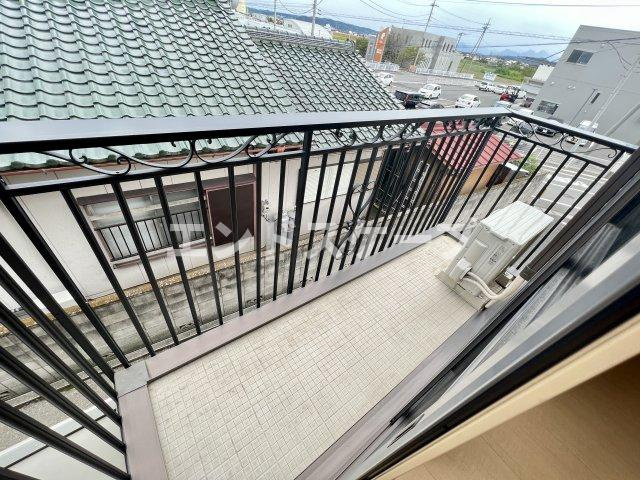 メゾンプレジールCのバルコニー|高崎、前橋エリアのお部屋探しはエンドスケープまで！お客様の理想お聞かせ下さい♪