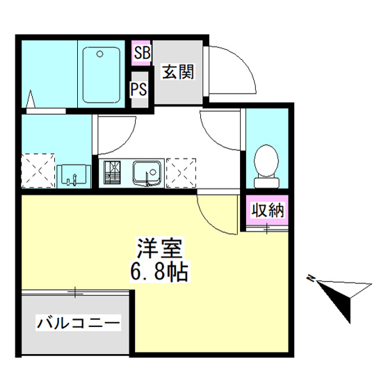 【間取り】 | Liace vale 戸越