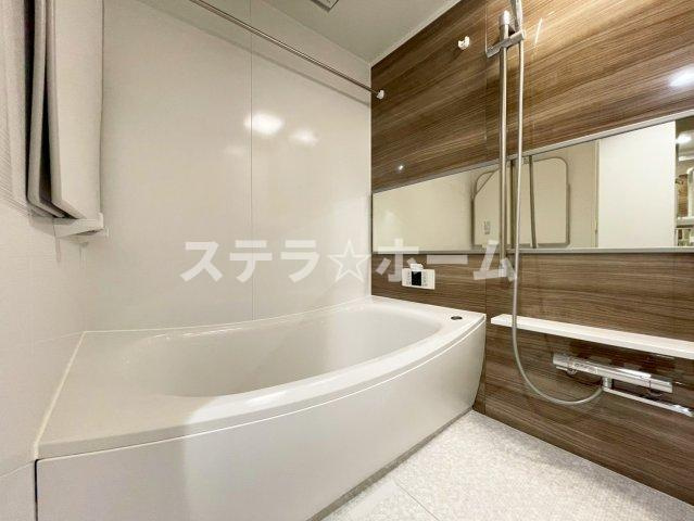 パレ千里壱号棟の浴室|日々の疲れを癒すお風呂付です