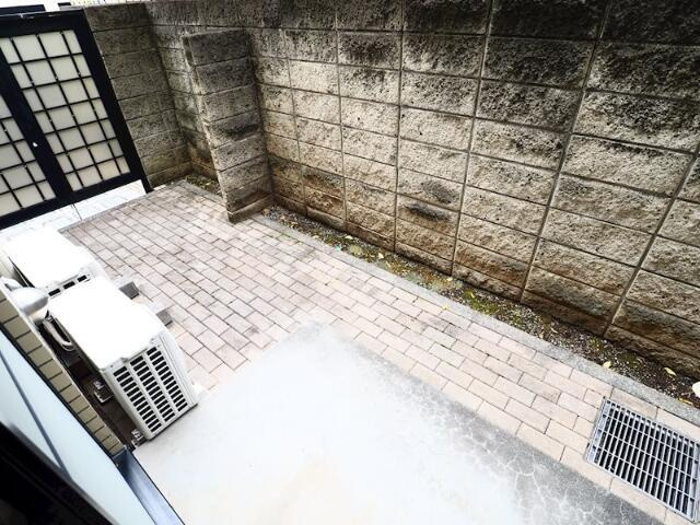 ロイヤルパレス代々木のバルコニー|広々としたバルコニーです