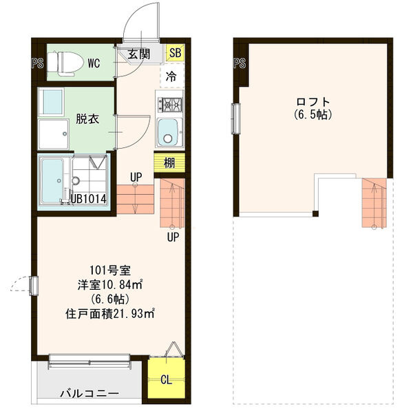 Nachura新田の間取り
