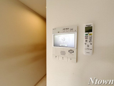【セキュリティ】 | S-RESIDENCE浄心 | モニター付きインターホンです