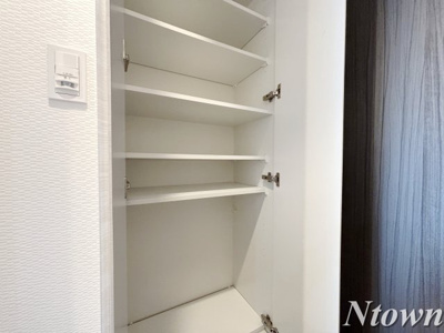 【収納】 | S-RESIDENCE浄心 | 大きなスペースがあり、収納には困りません