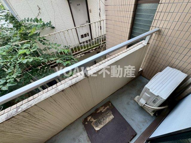 プチメゾン中央林間のバルコニー