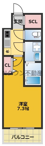 【間取り】 | S-RESIDENCE浄心 | 間取りです。