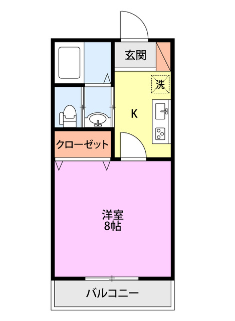 ＡＬＰＳの間取り|間取図