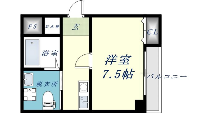 第10美和マンションの間取り