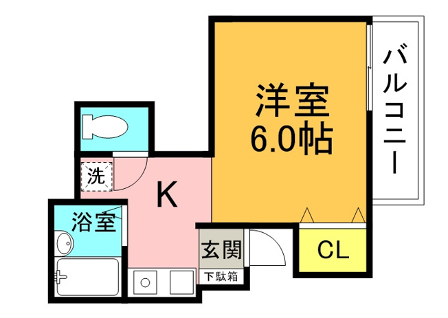 【間取り】 | ガリューコート菱屋西