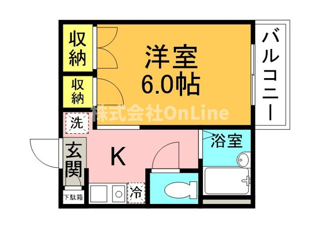 【間取り】 | ガリューコート菱屋西