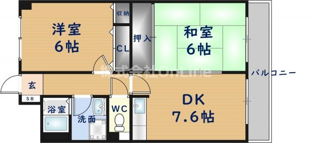【間取り】 | イーストヒル長田