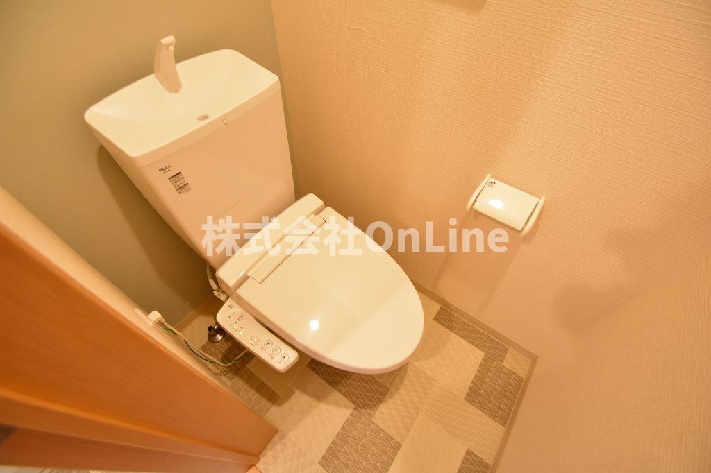 F+style東大阪本庄2号館のトイレ