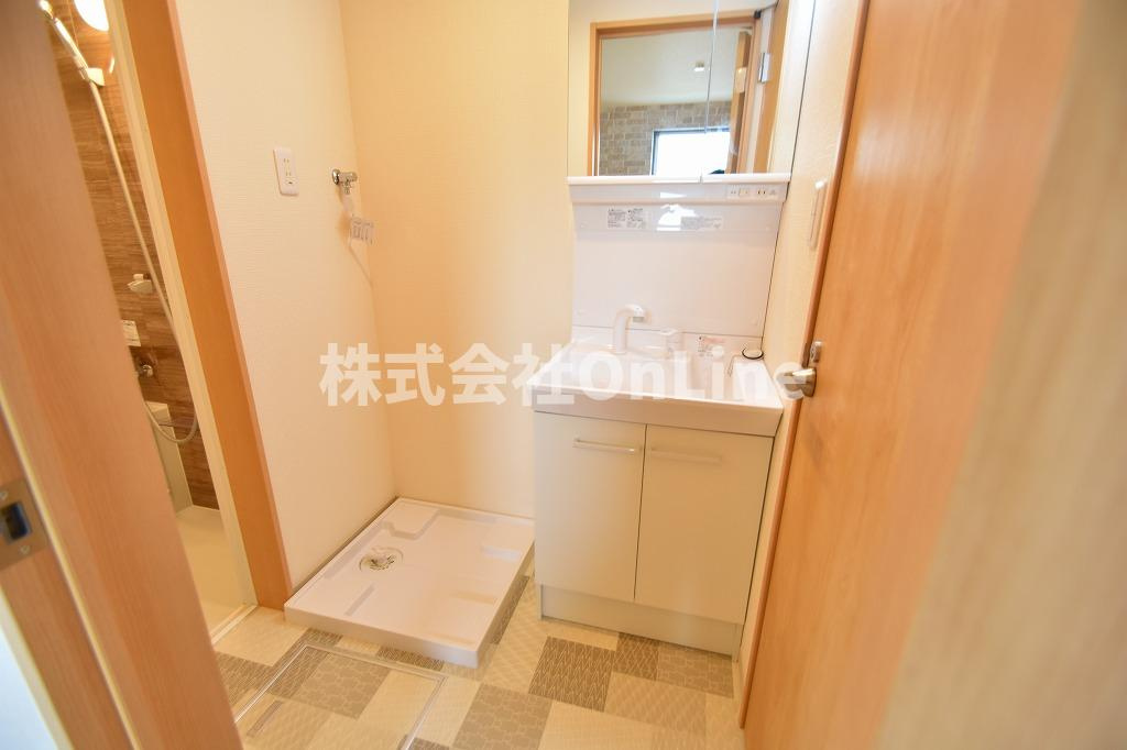 F+style東大阪本庄2号館の洗面所