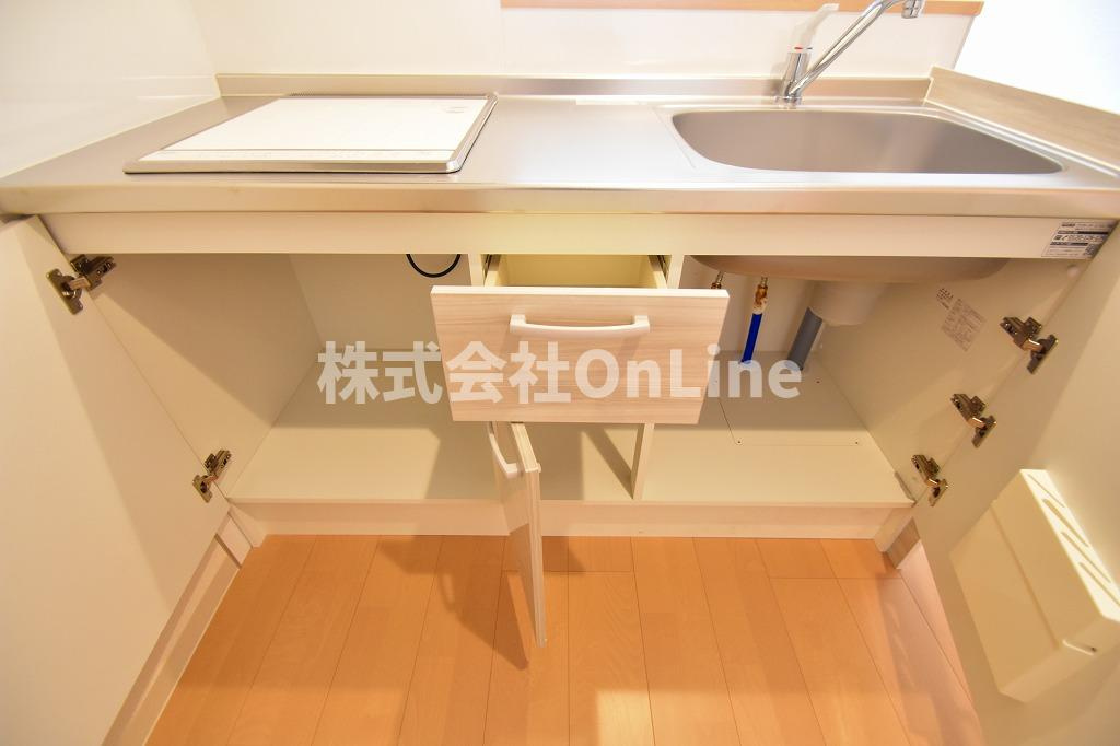 F+style東大阪本庄2号館の収納