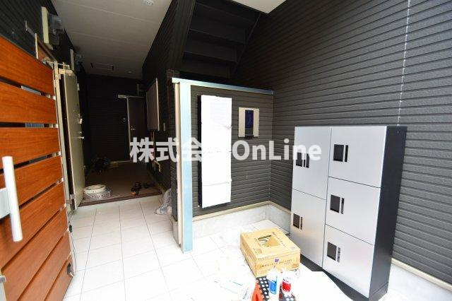 F+style東大阪本庄2号館のエントランス