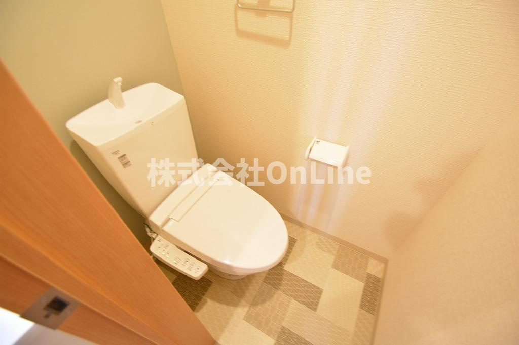 F+style東大阪本庄2号館のトイレ