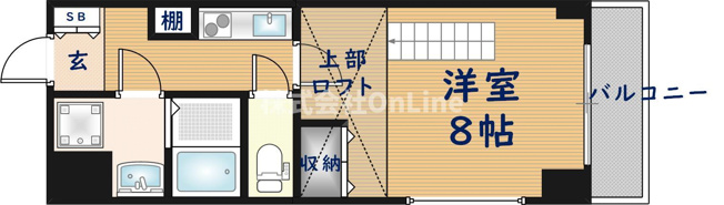 【間取り】 | INOVE長瀬Ⅲ