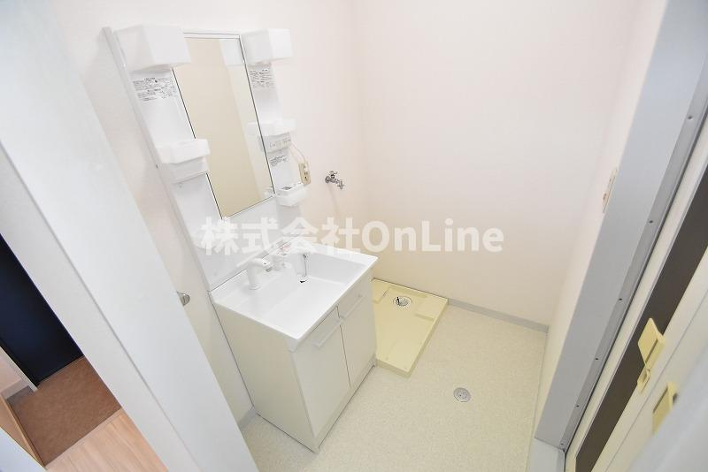 マンション吾光の洗面所