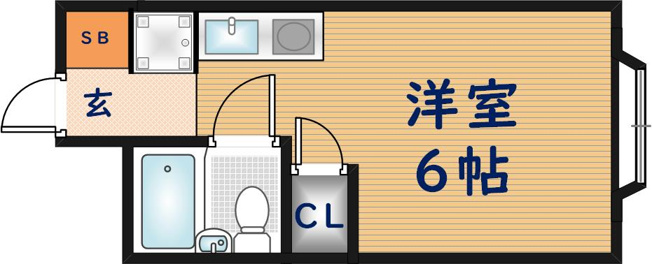 【間取り】 | アリタマンション長瀬