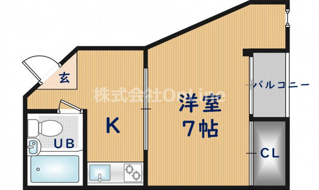 【間取り】 | 小阪本町ロイヤルハイツ