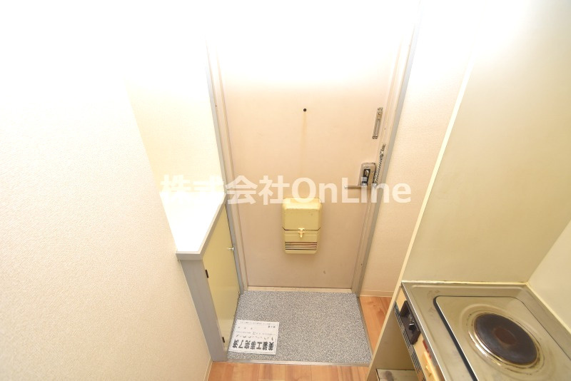 プレアール小阪Ⅱの玄関