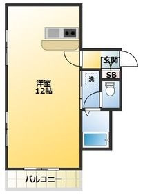 松本ハイツの間取り
