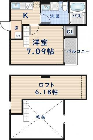 【間取り】 | シャルマンコートⅢ