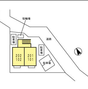 【駐車場】 | ハイムTプラウド | ハイムTプラウドの駐車場です。