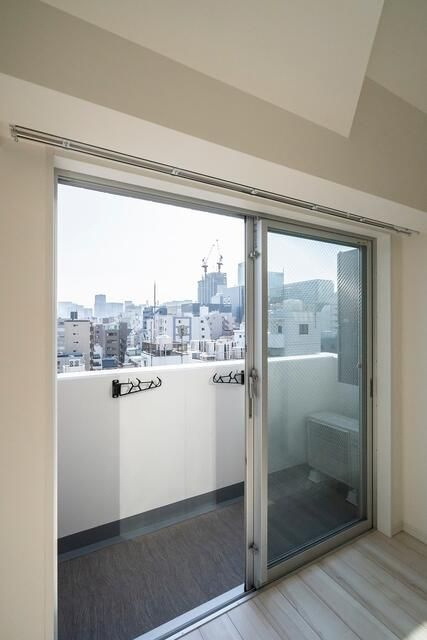 モンレーヴ御徒町のバルコニー