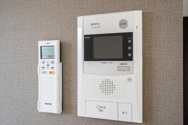 モンレーヴ御徒町のセキュリティ|モニター付きインターホン