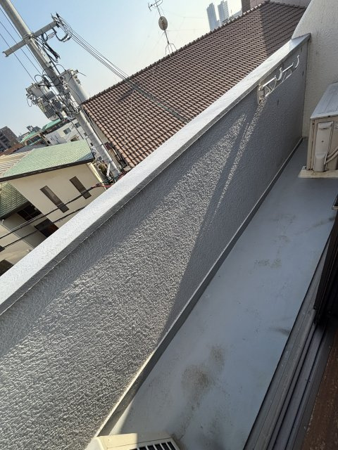 神戸市東灘区岡本１丁目の賃貸マンションのバルコニー
