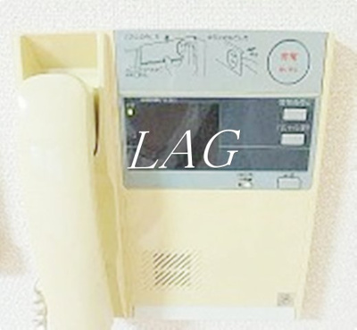 【セキュリティ】 | ハイグレード椿 | モニター付きインターホンです。